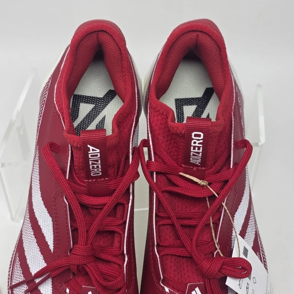 Adidas Men's Adizero Electric.1 Football Cleats Size 9 Team Power Red IF2428 New